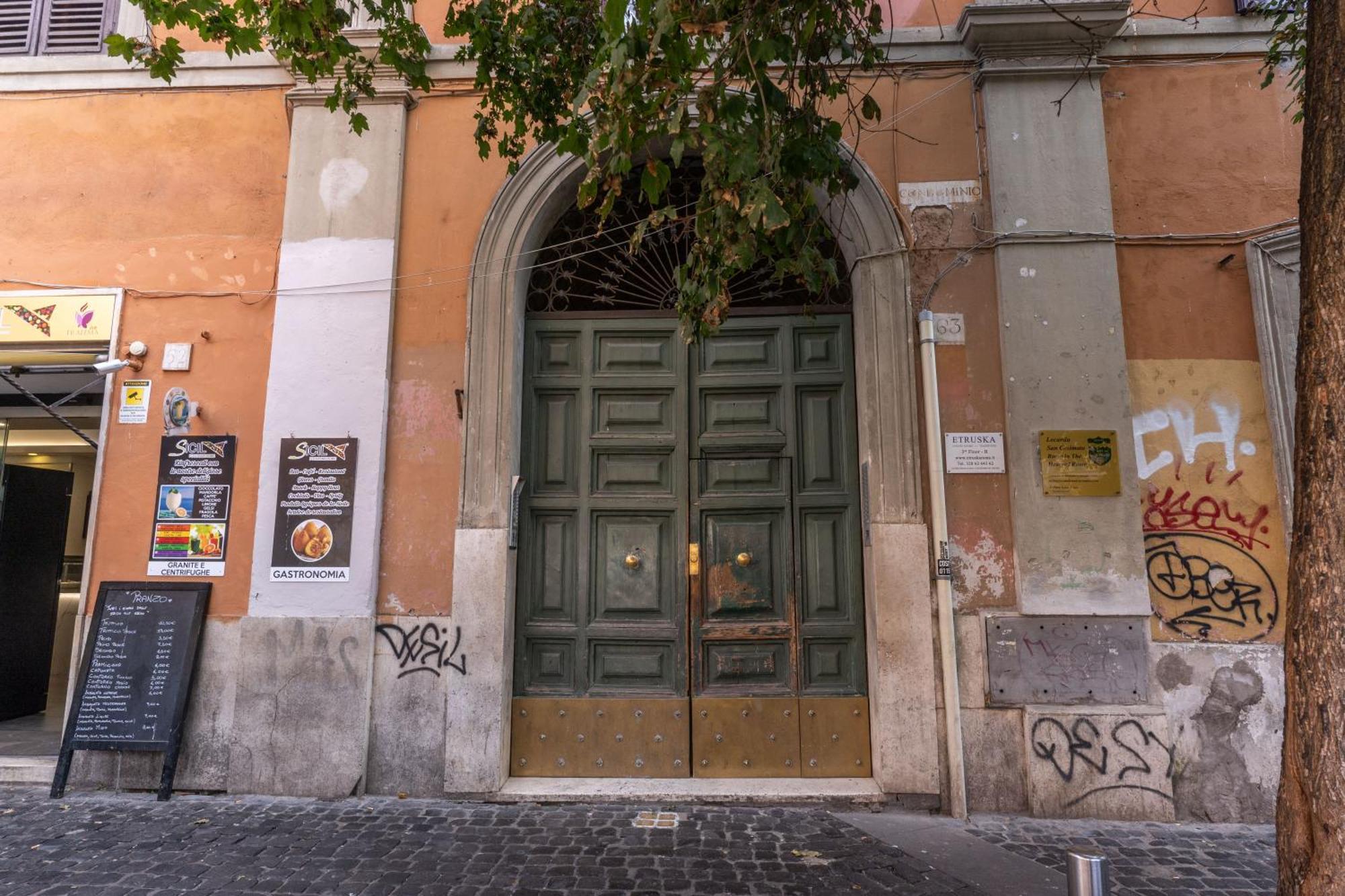 Locanda San Cosimato Řím Exteriér fotografie